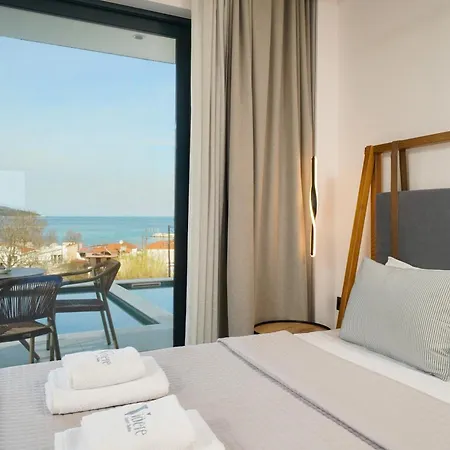 Videre Golden Private Pool Апартаменты Potamia (Thasos)